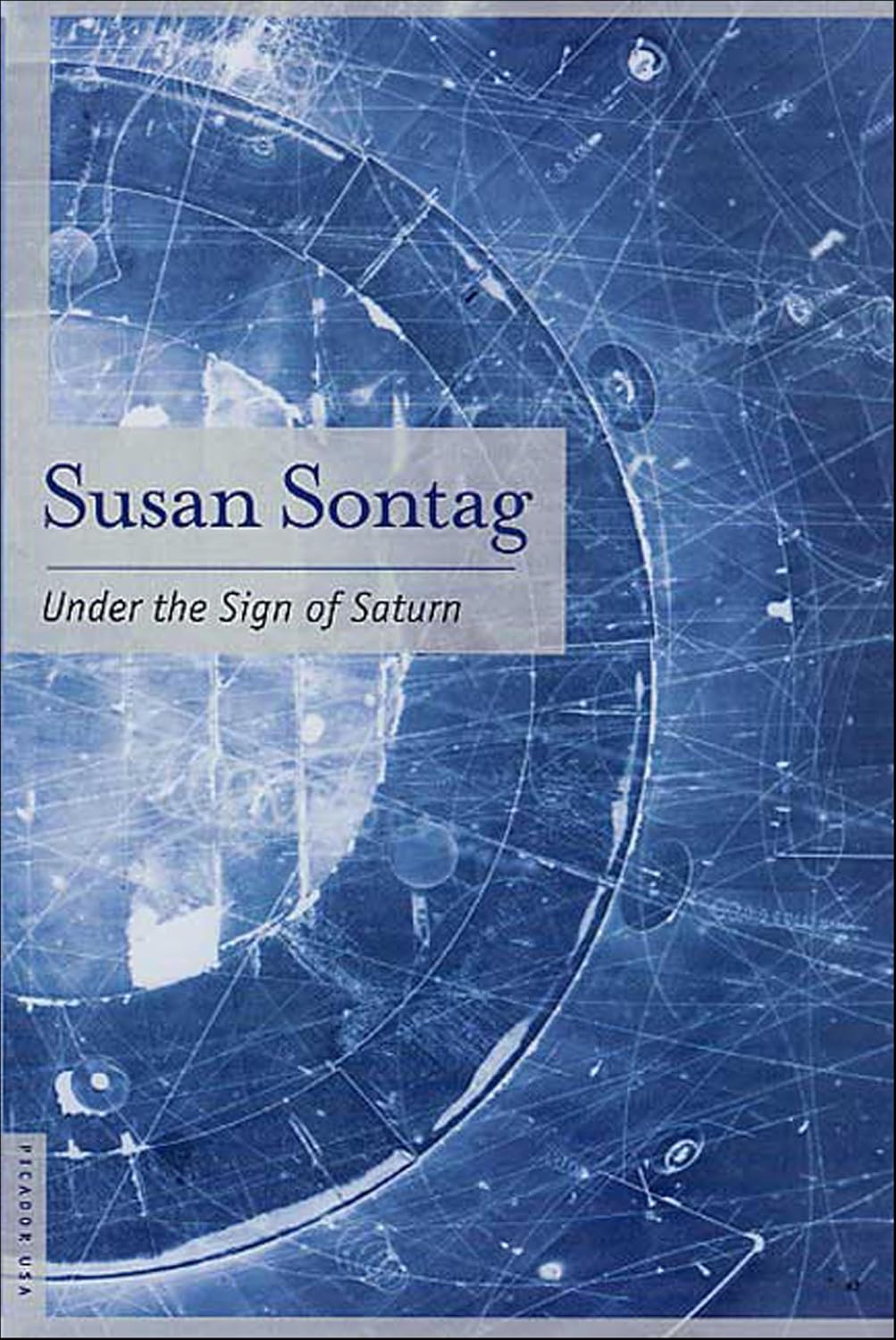 Under the Sign of Saturn by Susan Sontag book cover