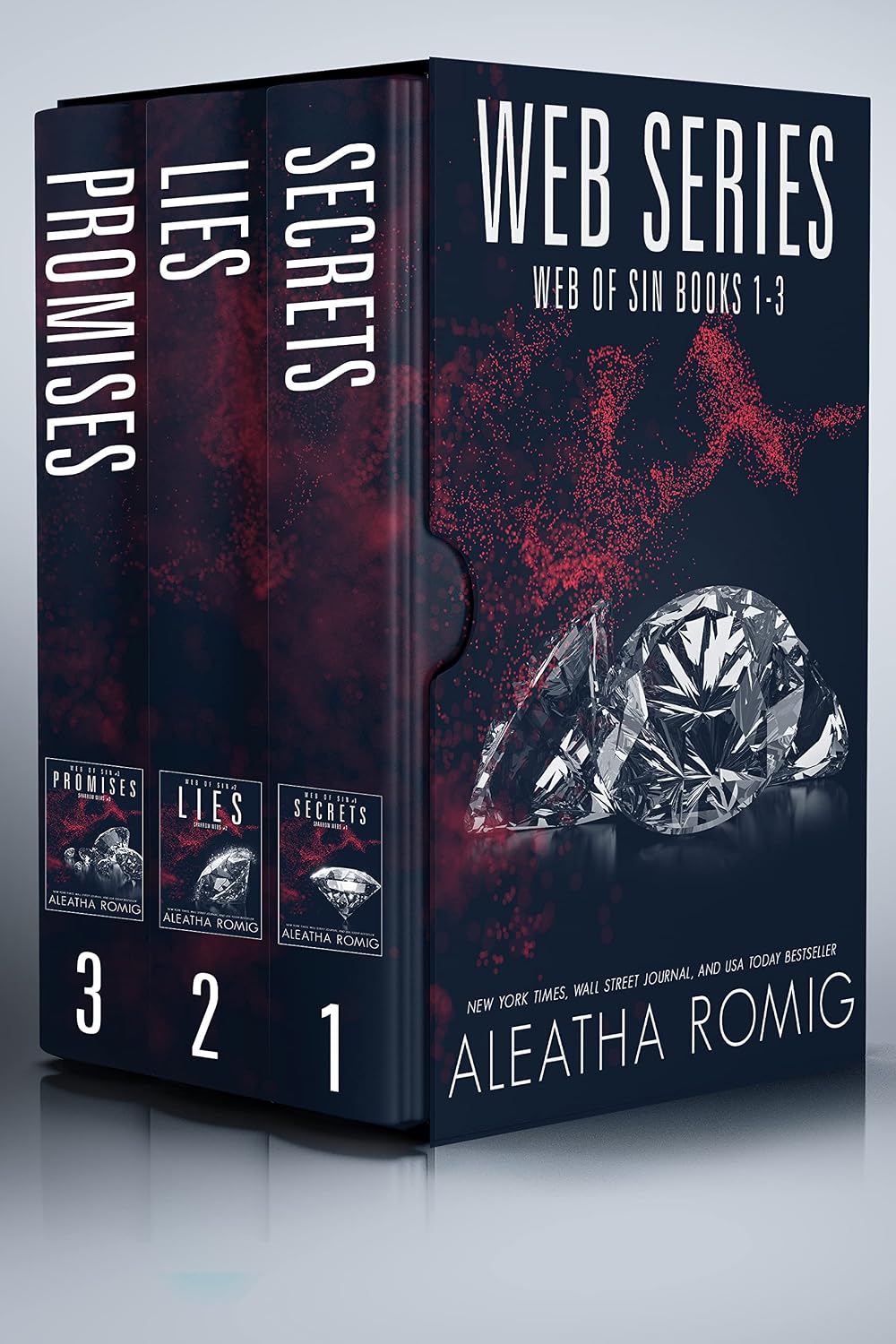 Web of Sin (Books 1–3) by Aleatha Romig book cover
