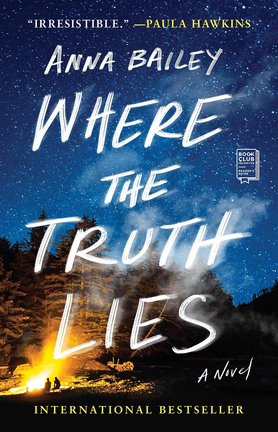 Where the Truth Lies by Anna Bailey book cover